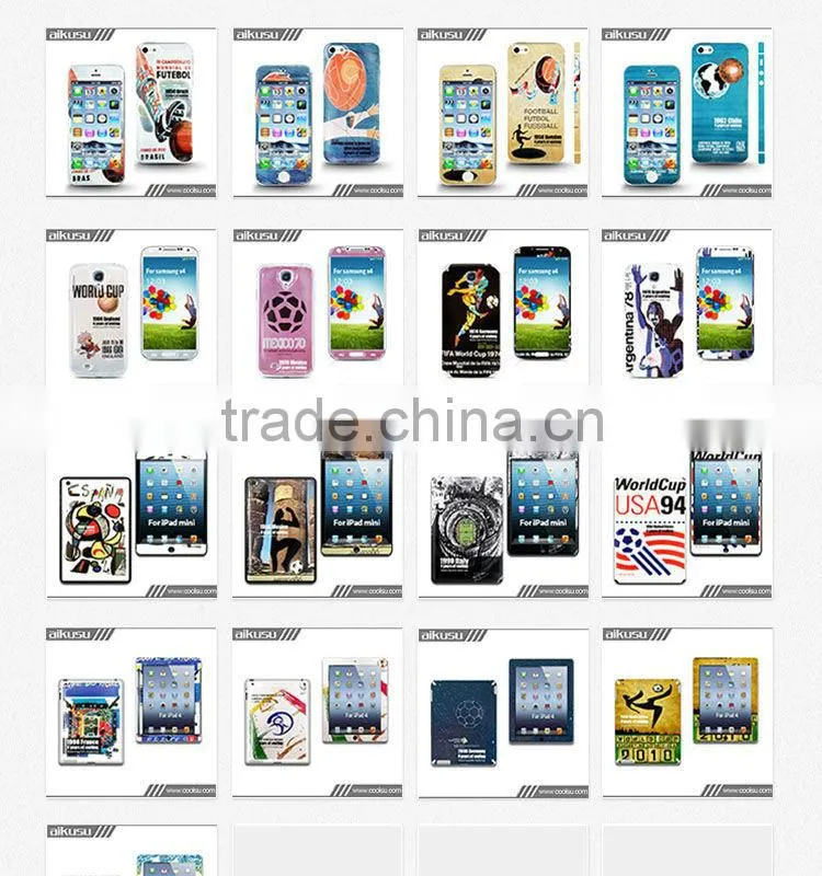 tablet gel skin sticker for ipad mini