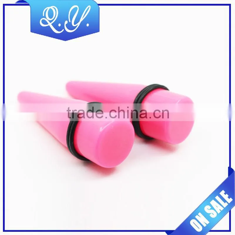 Hot Products New Design Acrylic Ear Plug Bullet Shape Ear Plug with Cheap Price