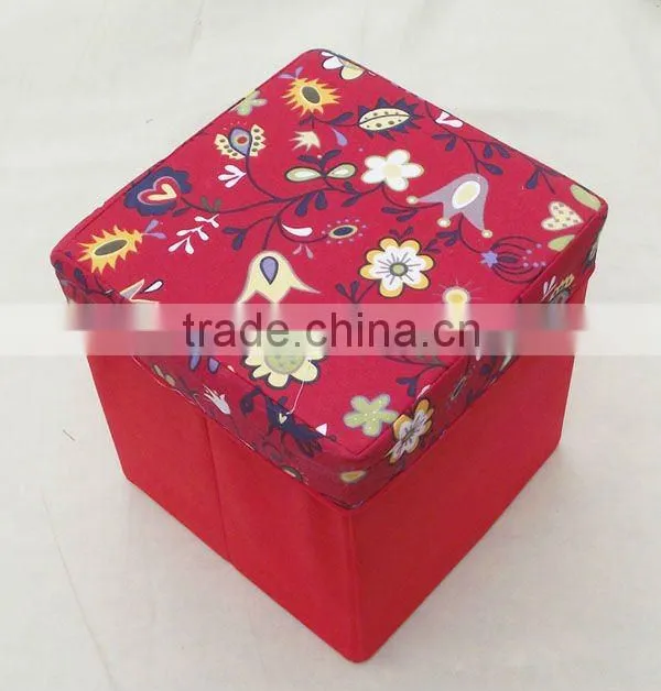 Smart Foldable Child Storage Box Stool