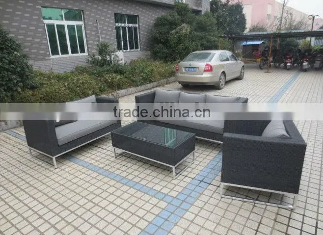 modern hotel rattan sofa