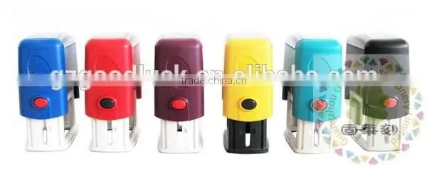 Non-flammable clear imprint refill stamp ink