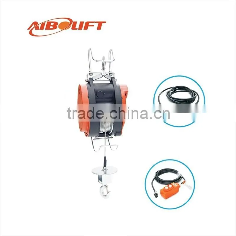 wire rope hoist load capacity 180kg lifting height 29m