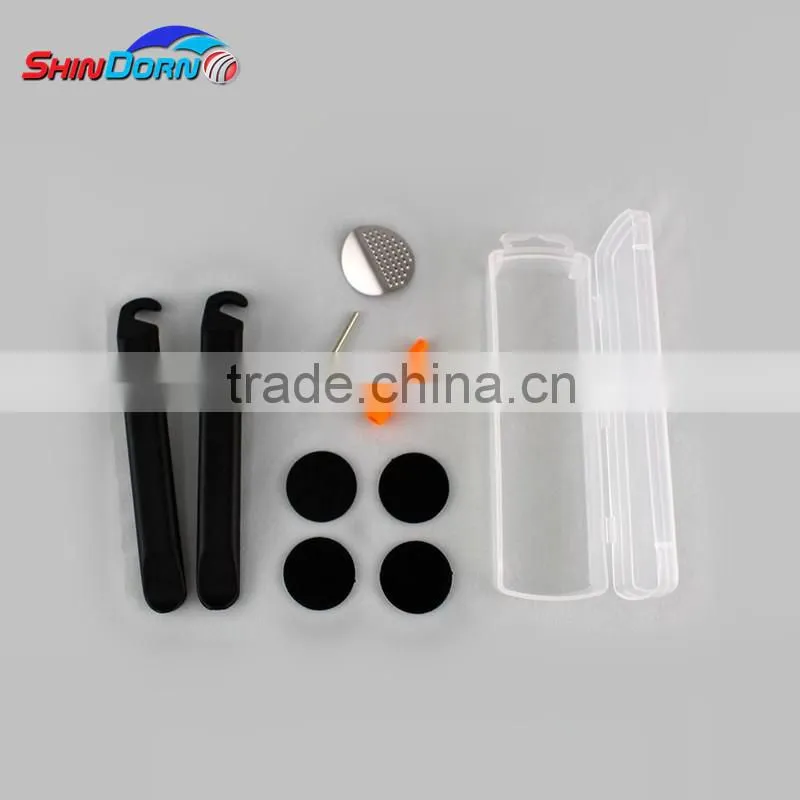 Portable bike tools repair kit to repair flat tire