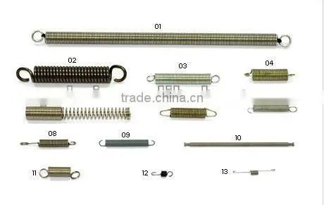 Precision mold stainless steel tension coil spring China Supplier
