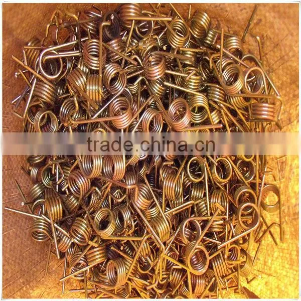 Stainless Steel / Carbon Steel Used in Auto / Elevator / Agriculture Machinery Torsional Spring / Torsion Spring