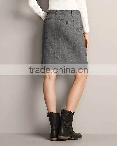2016 hot sell women office skirts designs