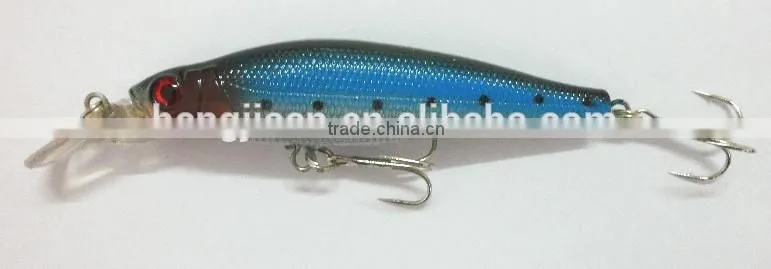 11cm 15.2g Fresh Water Bass lure Minnow baits fake hard bait with Size #4 Fishhook MI006