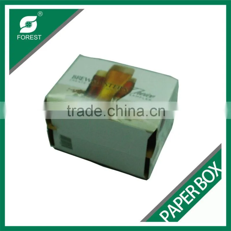 HIGH QUALITY SIX PACK CARRIER KRAFT PAPERBOARD SIX PACK HOLDER IN CHEAP PRICE