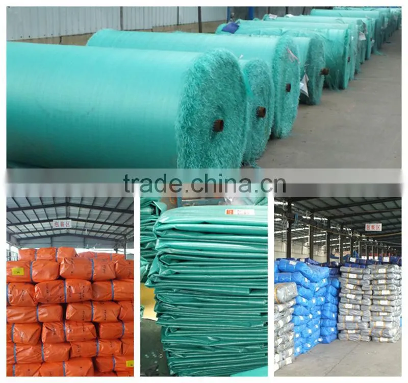 Heavy Duty PVC Material Coated Polyester Tarpaulin Fabric Tarp Factories