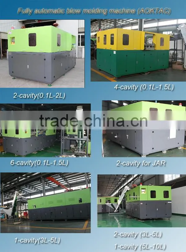 fully-automatic machine for blowing plastic bottles