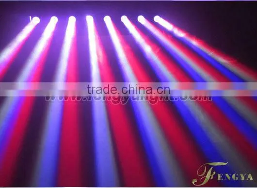 8X10w rgbw led scanner wash beam light sweeper beam led