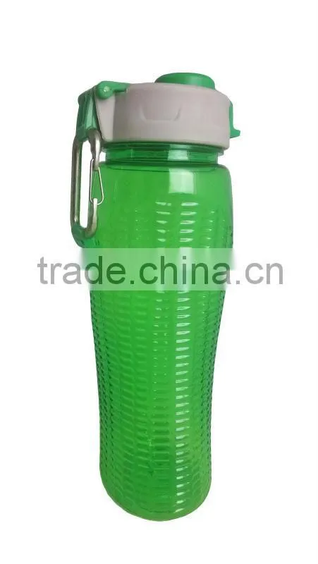 650ml plastic tritan/ AS/ PS sports drinking water bottle with uneven shape