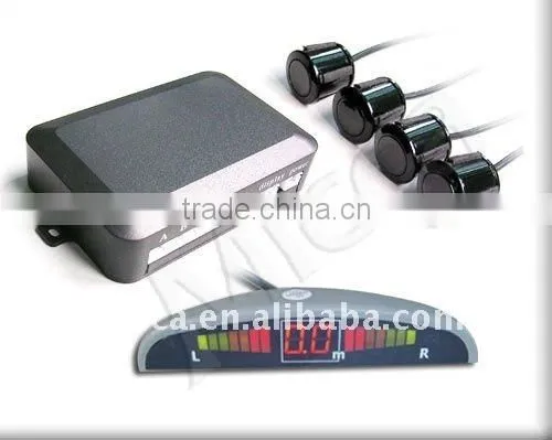 Car Parking Sensor, Sensor de Aparcamiento en Reversa with LED Display & 4 Rear Sensors(PS312)