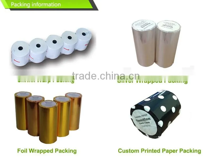 Professional Multifunction customized Cash Register Paper Rolls