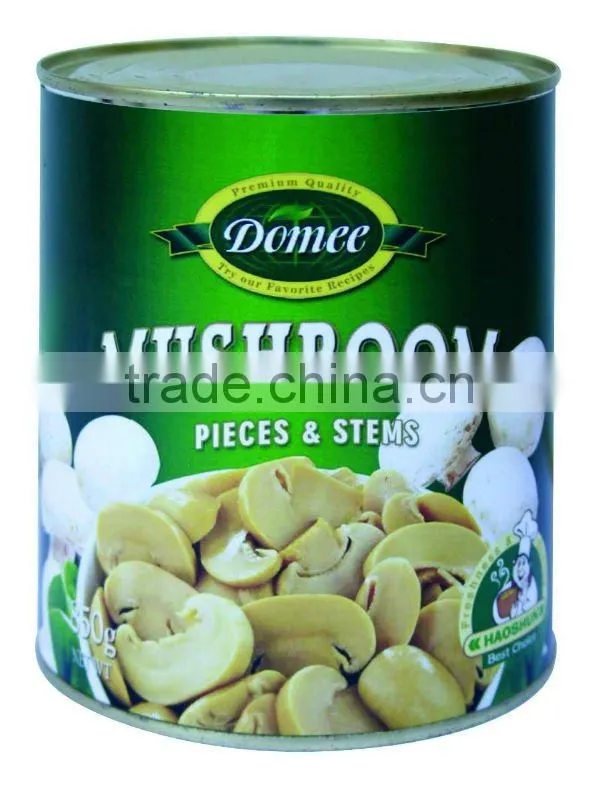 Canned Mushroom Pieces and Stems Brine