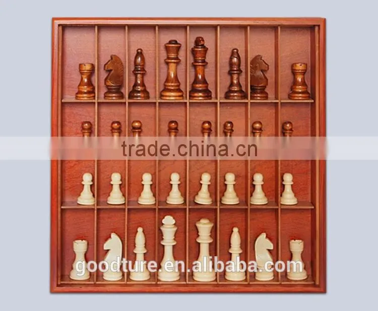 Solid Wood Chess Game Box Set