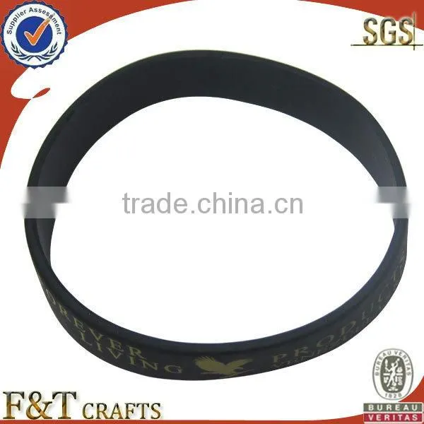 fashion souvenir wedding gift custom silicone energy bracelet with printing logo