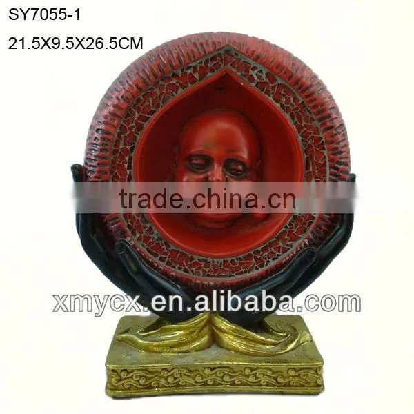 Polyresin craft living room decoration.