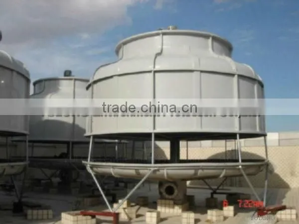 Round cooling tower for water treatment