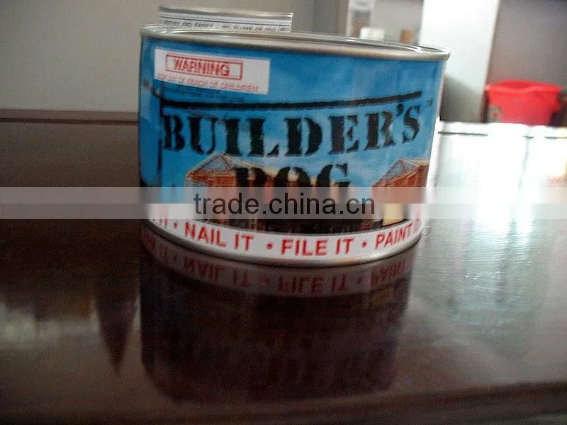 1L round metal chemical can