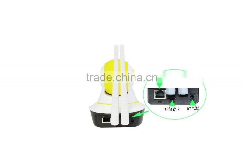 1080x720P Wifi IP Camera PTZ Easy Operate P2P Wireless IP Camera For Home Security