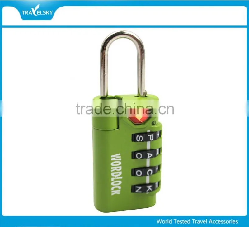 Travelsky 4 digital combination luggage TSA lock wordlock TSA lock