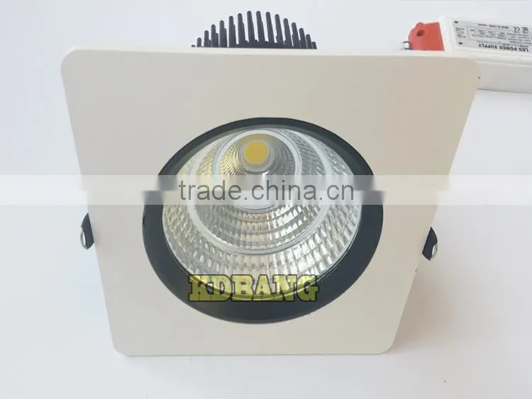 China factory wholesale 25w led cob square downlight