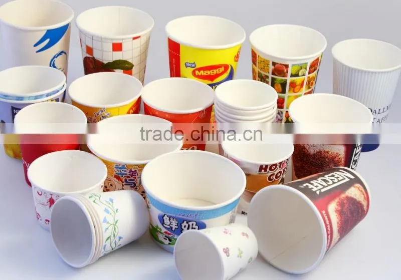 PE coated paper for cups in hot sell/ paper cup making machine