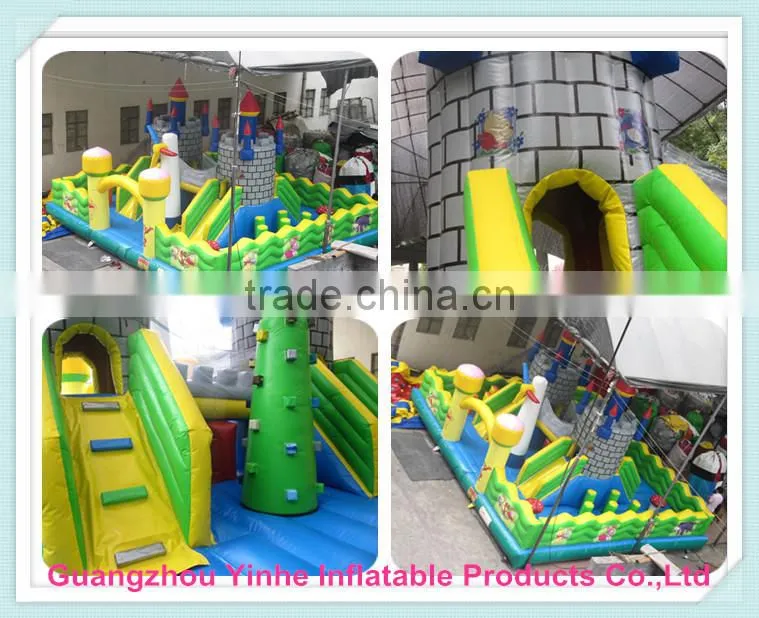 Cheap Giant Inflatable Dragon Slide for kids