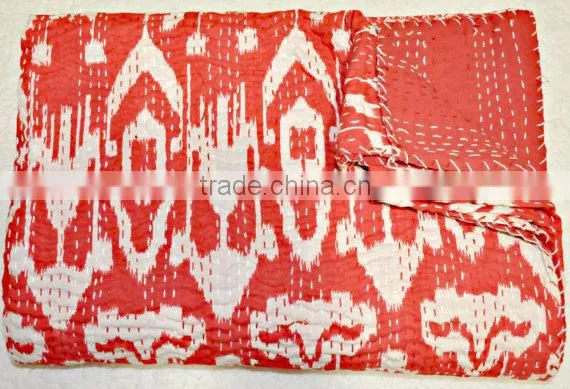 Exclusive Export Quality Cotton Kantha Quilt / Blanket At Wholesale Prices