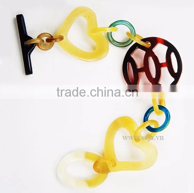 Buffalo horn jewelry , Buffalo horn bracelet SHB-345 , 100% natural buffalo horn