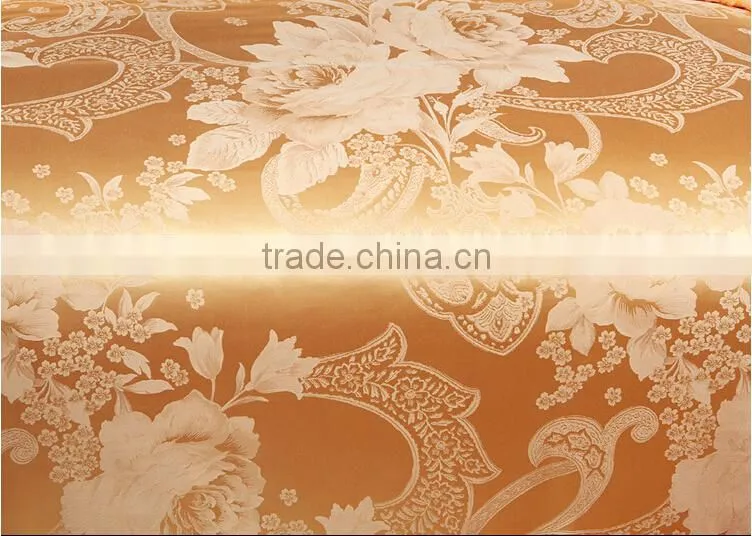 100% silk bedding set with jacquard design