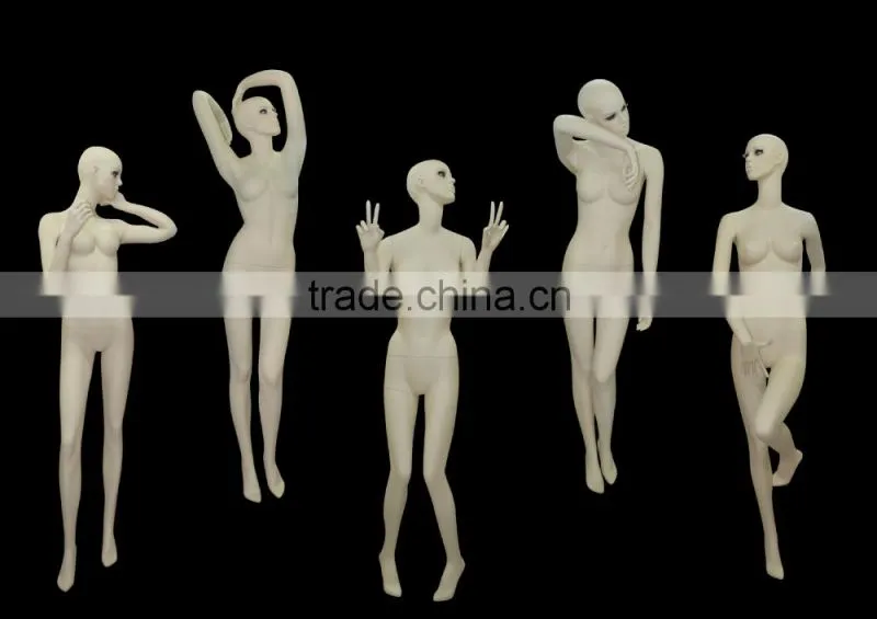Yellow Make Up Female Mannequin
