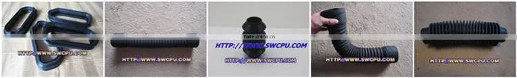 Custom small rubber bellows for industry
