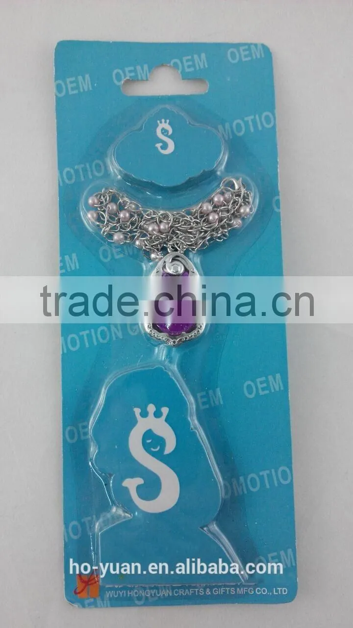 Kids silver latest design bead pendant stainless steel chain necklace