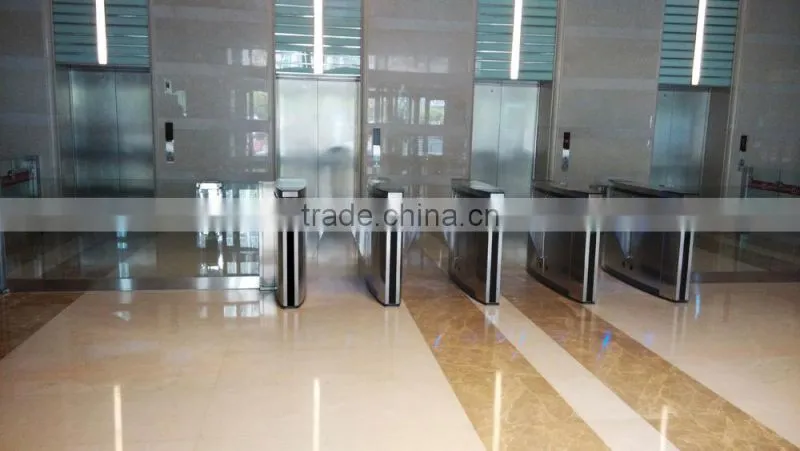Bank proximity reader time attendance highspeed flap barriers