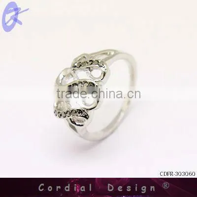 2013 mewest fashion jewelry rhinestone infinite rings