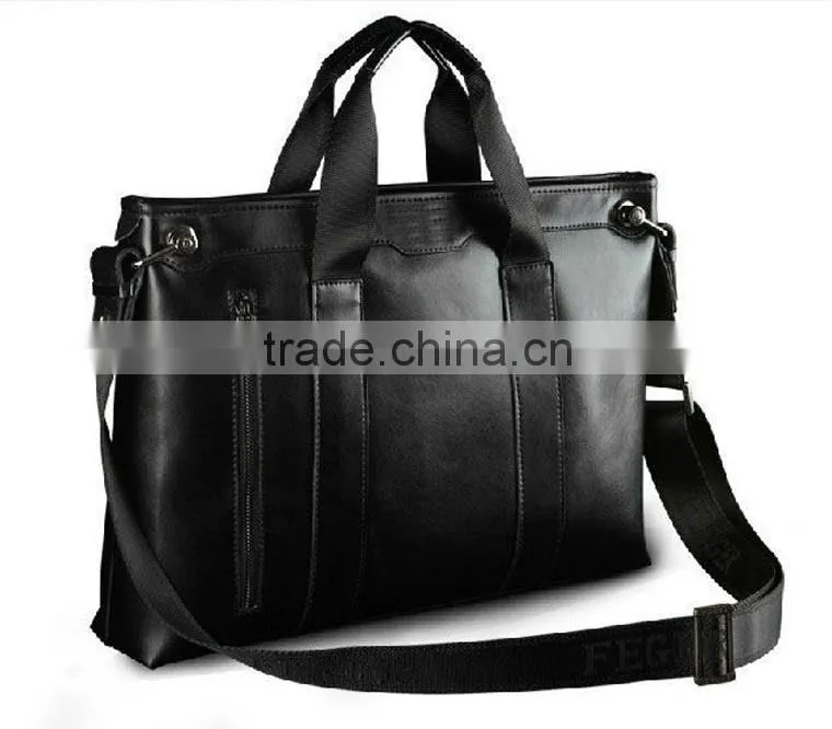 Men genuine leather bag china