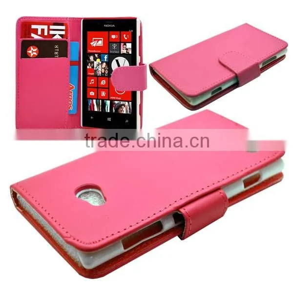 pu leather case cover stand for Nokia lumia 720