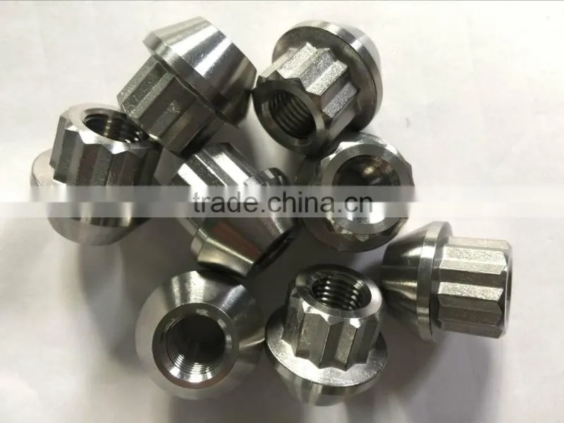 GR5 12 point socket titanium lug nuts in stock