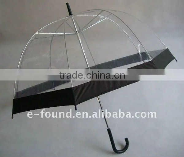 PVC Transparent Dome Umbrella