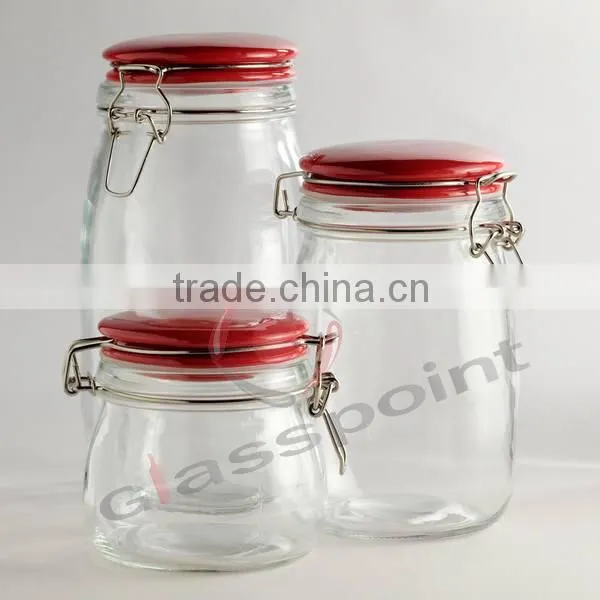 500ml glass food container
