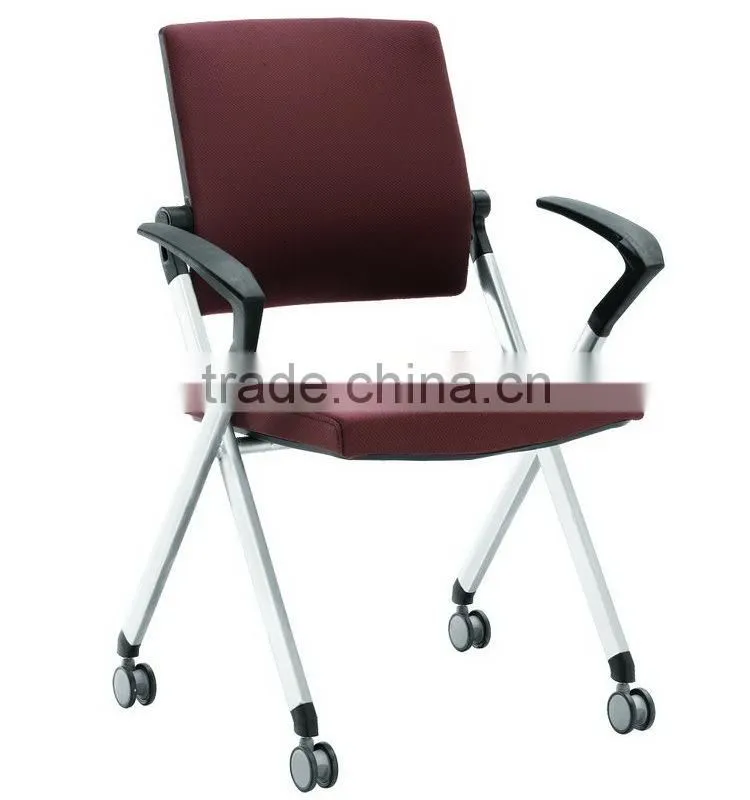 Sunshine Furniture Factory Cheap Pu Office Chair Adjustable Folding Armrest