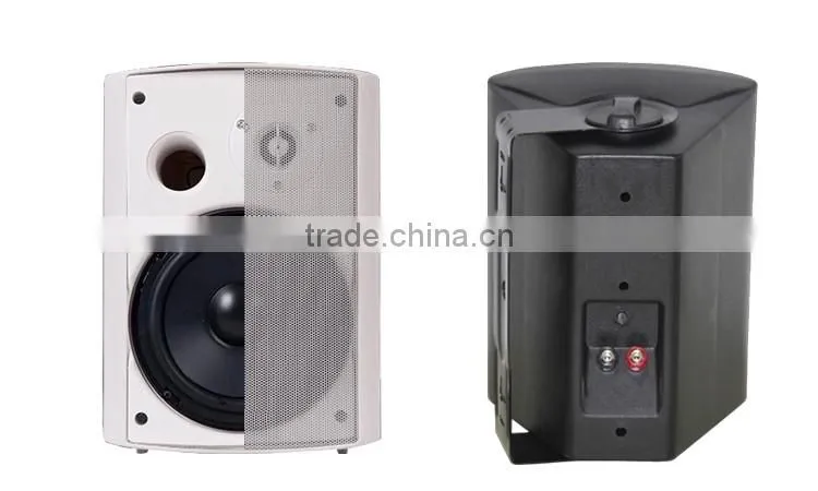 BS-4640 pa system hot black best new white 2 Way Wall Mount Speaker