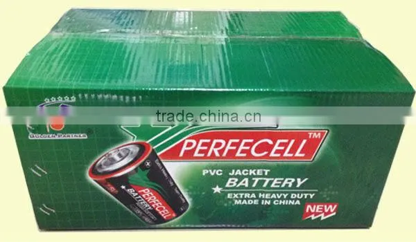 Top Seller Zn-MnO2 Battery Batteries Price Size D R20 UM-1