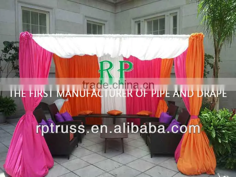 2016 RP Cheap price Adjustable portable pipe and drape stand