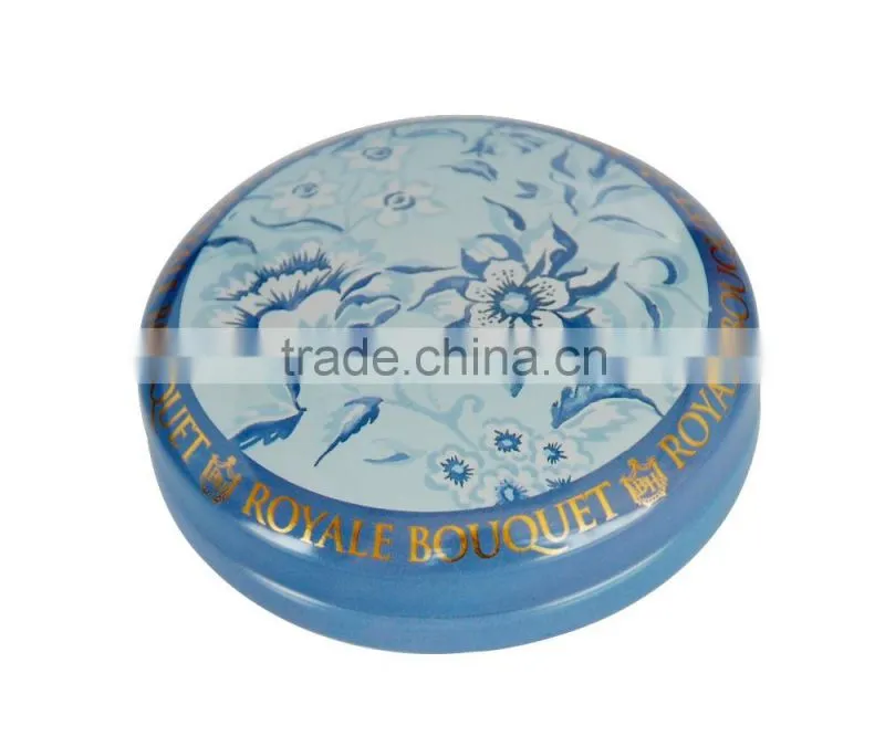 customized factory price round soap box/small soap box/soap tin box