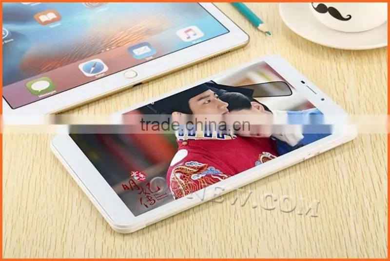 8 inch Octa Core 4G phablet android 5.1 Lollipop tablet pc with dual sim card 4G FDD LTE phablet IPS touch screen metal case