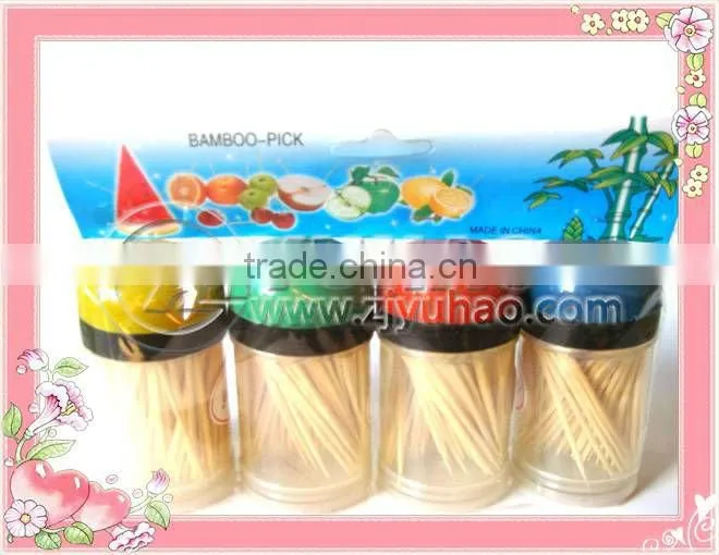 Best-selling knotted bamboo toothpicks,bamboo skewers and toothpicks