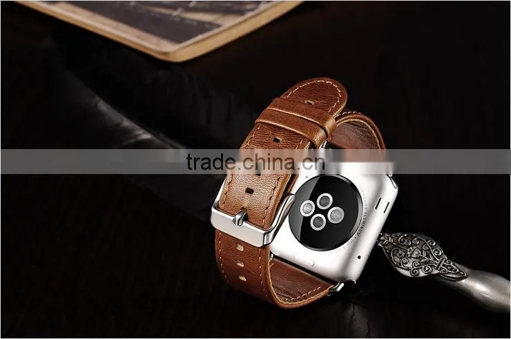 ICARER Luxury Leather For Apple Watch Band